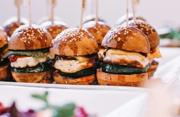 Mini sándwiches para cóctel